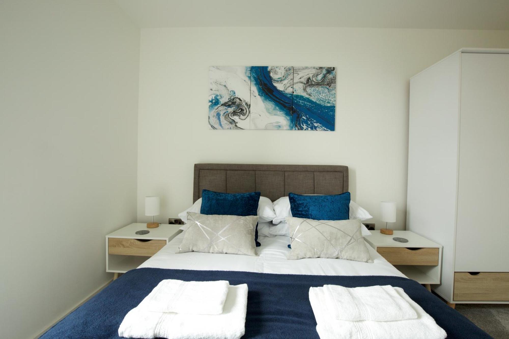 Modern City Flat With Gym & Spa Apartment Manchester Exterior photo
